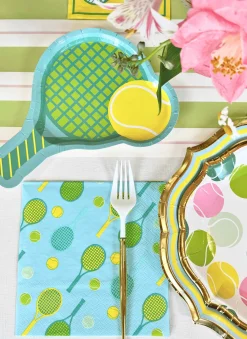 Tennis Racket Multi Lunch Napkin/40pk-Sophistiplate Discount