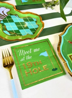 19th Hole Cocktail Napkins/40pk-Sophistiplate Online