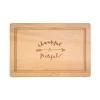 Thankful & Grateful - Wood Cheese + Cutting Board 18 x 12"-Maple Clearance
