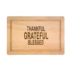 Thankful, Grateful, Blessed - Wood Cutting & Cheeseboard 18 x 12"-Maple Online