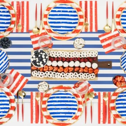 The Ultimate 4th of July Tablescape: Patriotic Confetti-Sophistiplate LLC New