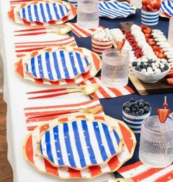 The Ultimate 4th of July Tablescape: Patriotic Confetti-Sophistiplate LLC New