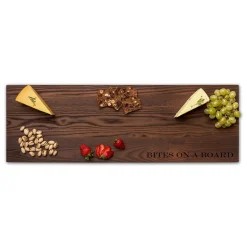 Thermal Ash Plank Cheese & Charcuterie Board | Bites on a Board | 30 x 10"-Maple Online