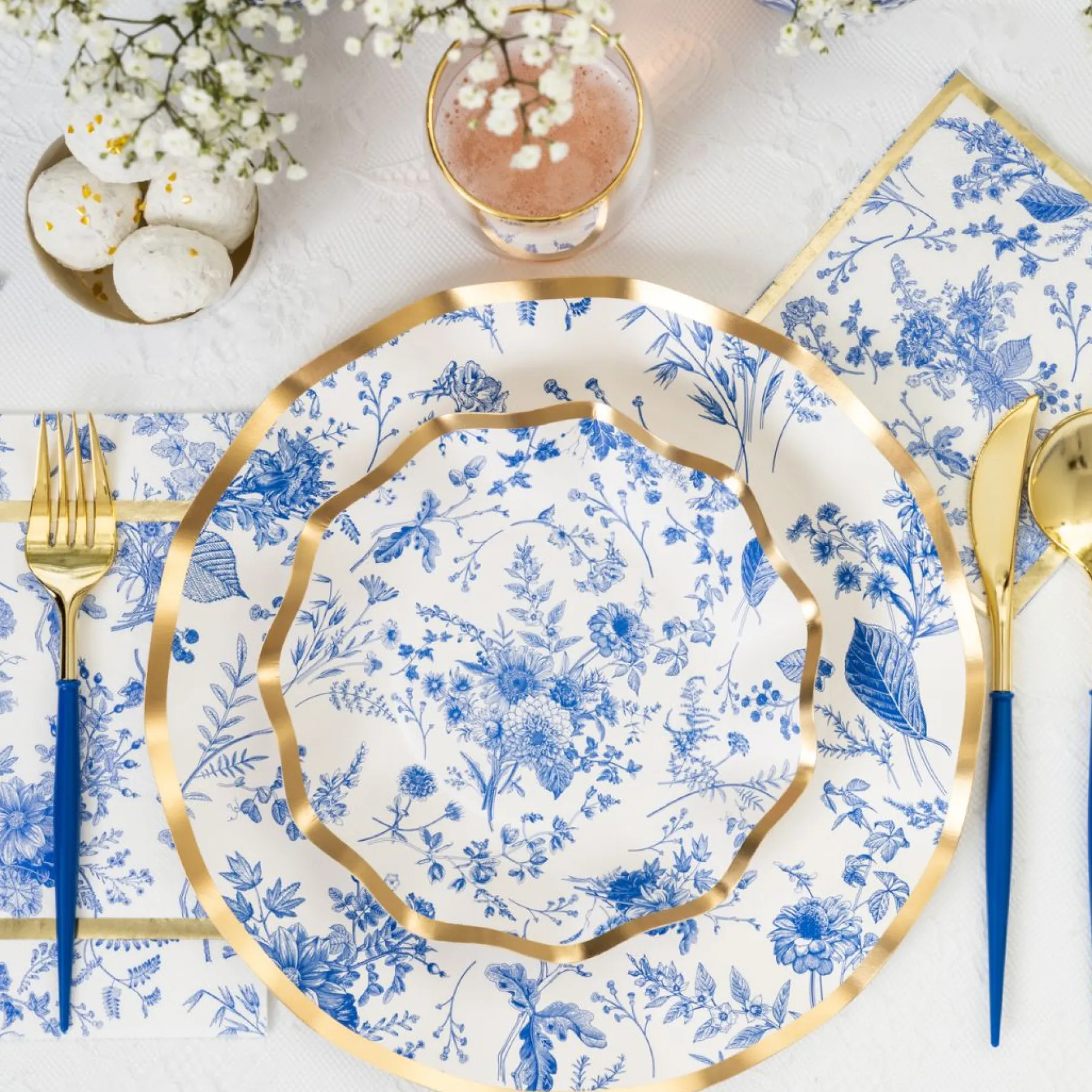 Timeless Paper Cocktail Napkin/20pk-Sophistiplate Outlet