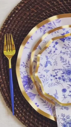 Timeless Wavy Paper Dinner Plate/8pk-Sophistiplate Outlet