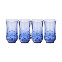 Tumbler Classic Tall | Blue | 4 Pack | 21 Oz-Sophistiplate LLC Fashion