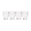 Tumbler Modern Short | Clear | 4 Pack | 13.5 Oz-Sophistiplate LLC Fashion