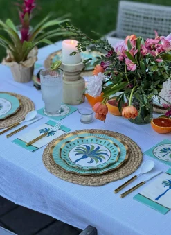 Ultimate Preppy Palm Tablescape-Sophistiplate LLC Outlet
