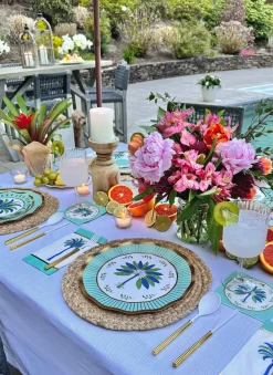 Ultimate Preppy Palm Tablescape-Sophistiplate LLC Outlet