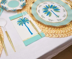 Ultimate Preppy Palm Tablescape-Sophistiplate LLC Outlet