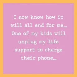 Unplug Life Support Coaster-Drinks On Me Coasters New