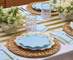 Villa Flatware White/Gold Handle S/24-Sophistiplate Online