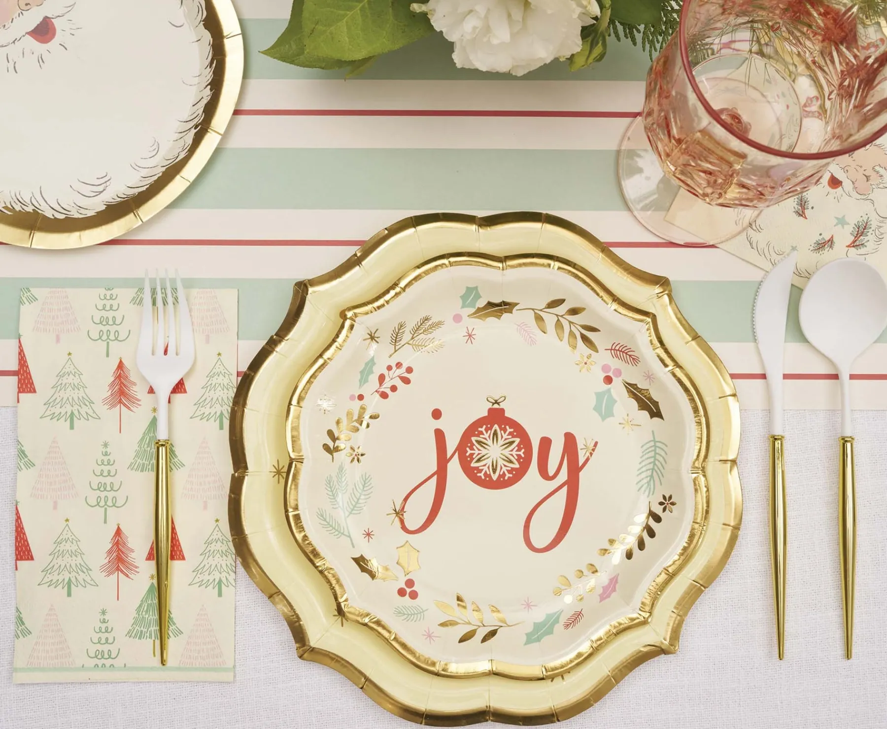 Vintage Santa Guest Towels/20pk-Sophistiplate Hot