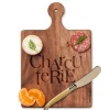 Walnut Artisan Paddle Board | Charcuterie | 9" x 6"-Maple Discount