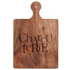 Walnut Artisan Paddle Board | Charcuterie | 9" x 6"-Maple Sale