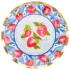 Wavy Dinner Plate Bleu Strawberries - 8pkg-Sophistiplate Clearance