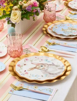 Wavy Dinner Plate Charming Easter - 8pkg-Sophistiplate Fashion
