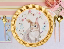 Wavy Dinner Plate Charming Easter - 8pkg-Sophistiplate Fashion