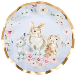 Wavy Salad Plate Charming Easter - 8pkg-Sophistiplate Online