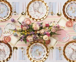 Wavy Salad Plate Charming Easter - 8pkg-Sophistiplate Online