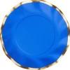 Wavy Salad Plate Everyday Blue/8ct-Sophistiplate Discount