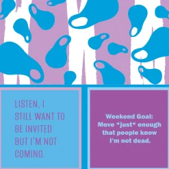 Weekend goal Napkin-Drinks On Me Coasters Fashion