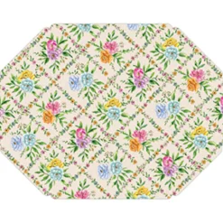 Western Floral Trellis Die-Cut Placemats-Rosanne Beck Sale