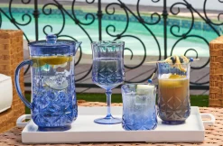 Wine Classic Stemmed | Blue | 16 Oz-Sophistiplate Outlet