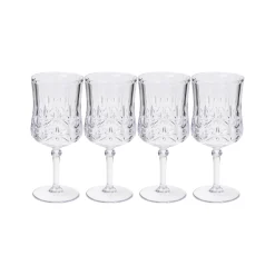 Wine Classic Stemmed | Clear | 4 Pack | 16 Oz-Sophistiplate LLC New