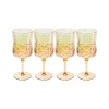 Wine Classic Stemmed | Gold | 4 Pack | 16 Oz-Sophistiplate LLC Online