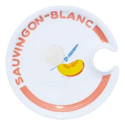 Wine Holder Appetizer Plates by Meg Quinn-Maple Fashion