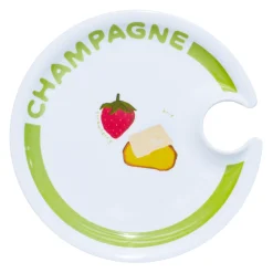 Wine Holder Appetizer Plates by Meg Quinn-Maple Fashion