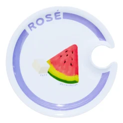 Wine Holder Appetizer Plates by Meg Quinn-Maple Fashion