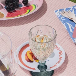 Wine Holder Appetizer Plates by Meg Quinn-Maple Fashion