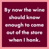 Wine honk Coaster-Drinks On Me Coasters Best
