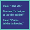 Wine talking Coaster-drinksonmecoasters Online