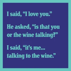 Wine talking Coaster-drinksonmecoasters Online